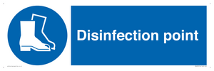 Disinfection point